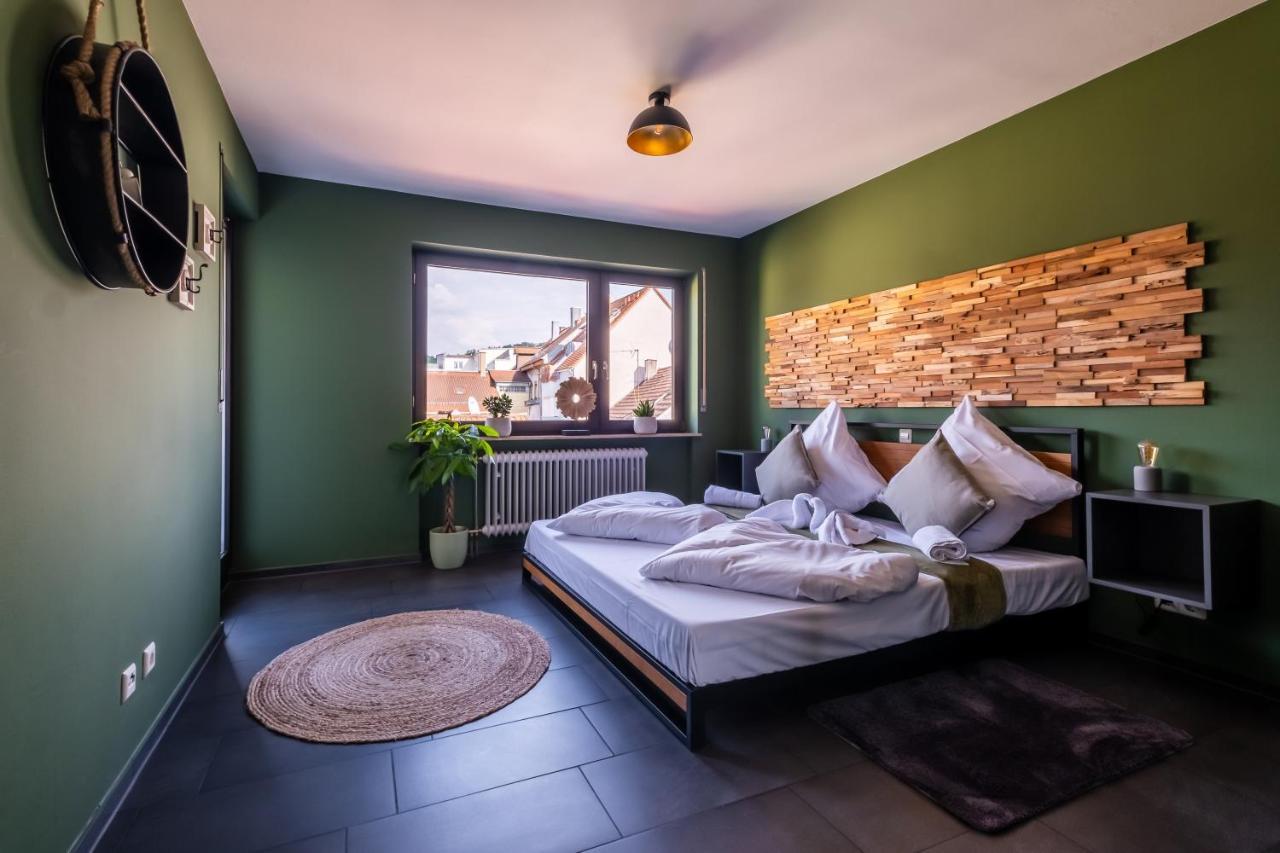 Studio Fayence - Emma, Netflix, Wifi, Workspace คาร์ลสรูเฮอ ภายนอก รูปภาพ