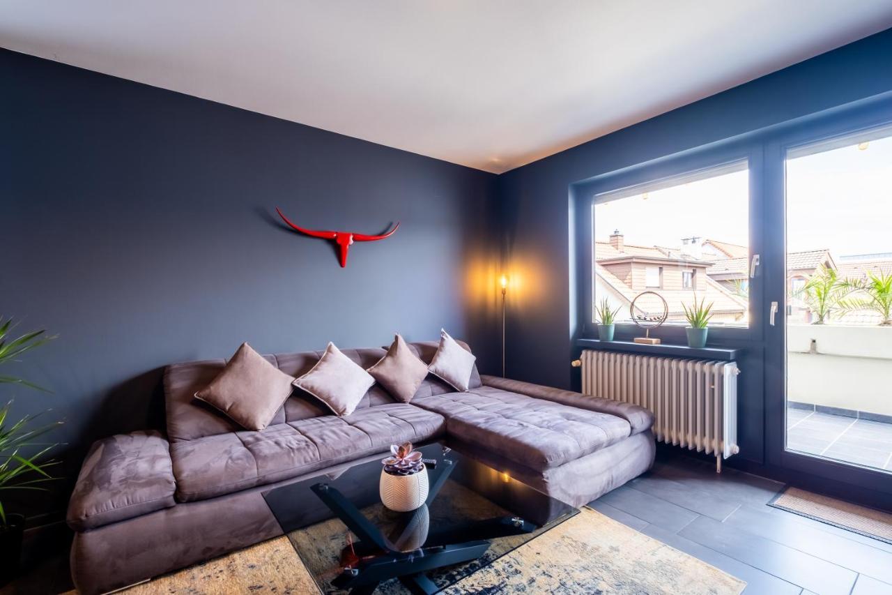 Studio Fayence - Emma, Netflix, Wifi, Workspace คาร์ลสรูเฮอ ภายนอก รูปภาพ